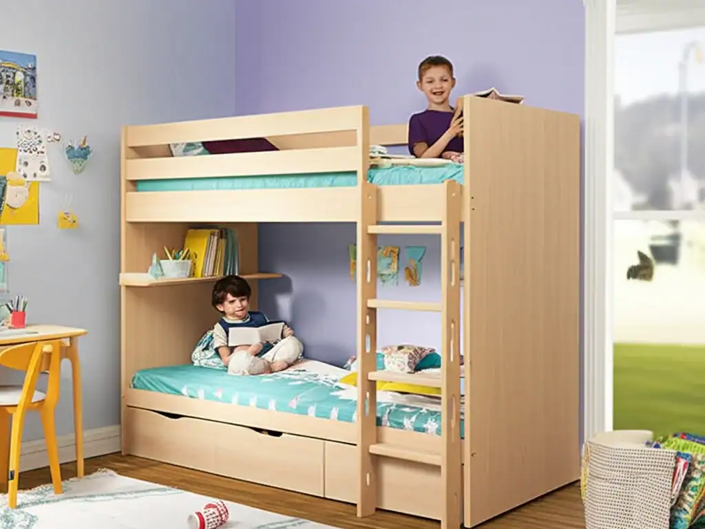 hemat ruang maksimal panduan lengkap memilih tempat tidur tingkat untuk kamar anak yang mungil